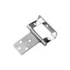 Cranked Flush Hinge - Pair - Prepack 50 X 16mm Electro Brass Pair
