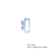 Hurlinge - Pair 100mm Bright Zinc Plated Pair 3 Hurlinge - Pair 100mm Bright Zinc Plated Pair