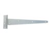 Medium Tee Hinge - Pair - Prepack 400mm Bright Zinc Plated Prepack