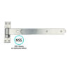 Straight Hook and Band - Galvorite Silver Pair 3 Straight Hook and Band - Galvorite Silver Pair