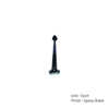 Black Antique Heavy Spear Hinge - Epoxy Black Pair