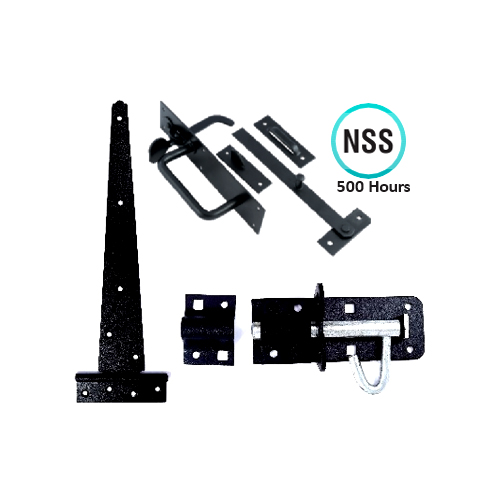 Single Gate Set With Suffolk Latch / Pad Bolt 400mm Set 3 Single Gate Set With Suffolk Latch / Pad Bolt 400mm Set
