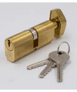 Alternative view of 2X13 Oval Key and Turn Cylinders