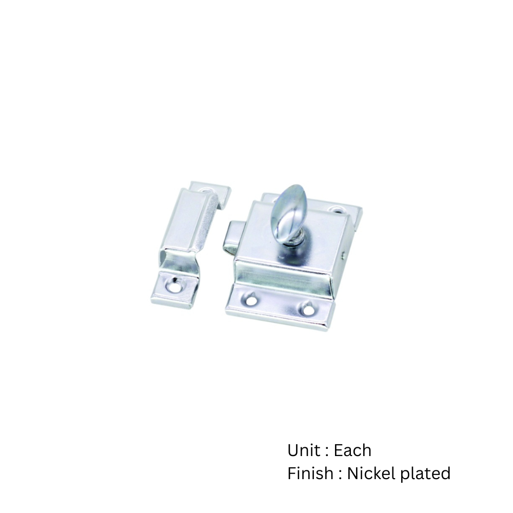 Cupboard Catch 50mm with Two Different Finish Each 2 Cupboard Catch 50mm with Two Different Finish Each