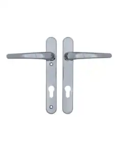 Classic Lever Lever UPVC Multipoint Door Handles - 92mm PZ Sprung 122mm Screw Centres