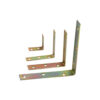 Corner Brace - Prepack 4 Bright Zinc Plated With Different Sizes Pack