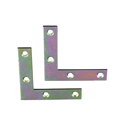 Corner Plate X 25 100mm Bright Zinc Plated 25 1 Corner Plate X 25 100mm Bright Zinc Plated 25
