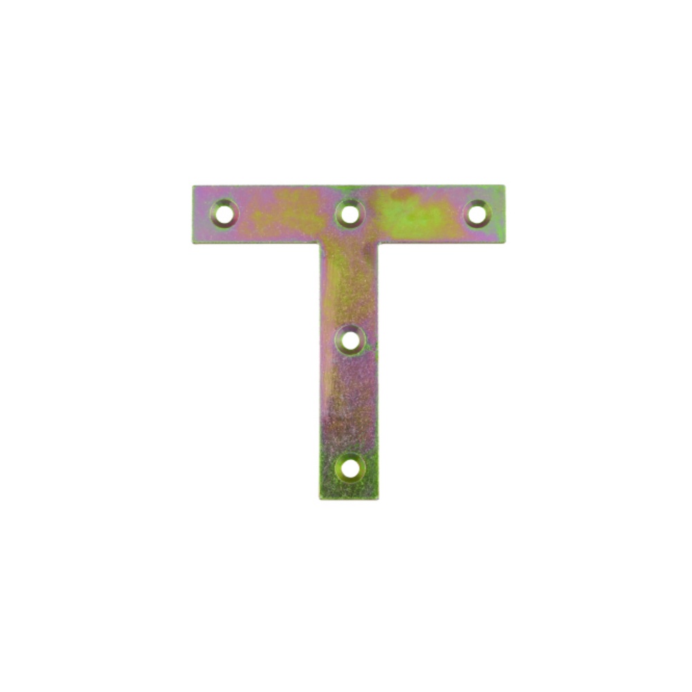 Tee Plate X 25 76mm Bright Zinc Plated 25 1 Tee Plate X 25 76mm Bright Zinc Plated 25