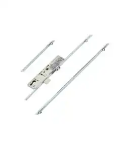 Latch Deadbolt 4 Rollers Split Spindle Multipoint Door Lock - Option 2 (top roller to spindle = 705mm)