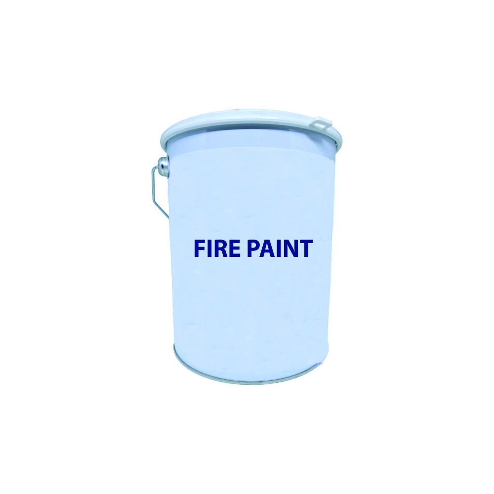 Fire Paint (Water Based) 5 Litre White Each 1 Fire Paint (Water Based) 5 Litre White Each