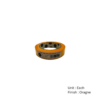 Edge Tape Clean Removal (60 Days) Orange with Two Different Sizes Each 3 Edge Tape Clean Removal (60 Days) Orange with Two Different Sizes Each