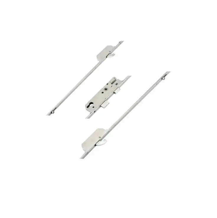 Europa Latch Deadbolt 2 Hooks 2 Inboard Rollers Lift Lever Multipoint Door Lock (top hook to spindle = 726mm) 1 Europa Latch Deadbolt 2 Hooks 2 Inboard Rollers Lift Lever Multipoint Door Lock (top hook to spindle = 726mm)