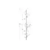 Europa Latch Deadbolt 2 Hooks 2 Outboard Rollers Lift Lever Multipoint Door Lock - Option 2 (top hook to spindle = 570mm) 3 HS Hardware
