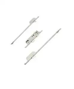 Europa Latch Deadbolt 2 Hooks 2 Inboard Rollers Split Spindle Multipoint Door Lock (top hook to spindle = 726mm)