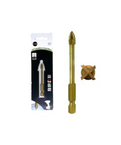 Four Point Cutter Hex Shank Glass,Mirror,Ceramic And Marble With Multiple Sizes Each