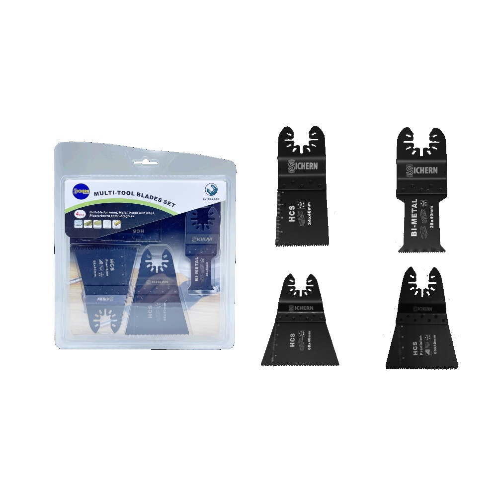 Multi Tool Blade Set Of 4 1 Multi Tool Blade Set Of 4