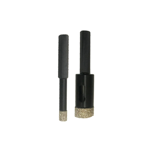 Dry Cut Diamond Drill Bit Different Sizes and Black Finish Each 2 Dry Cut Diamond Drill Bit Different Sizes and Black Finish Each