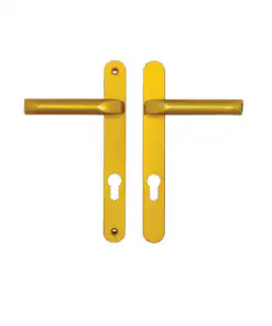 Tokyo Lever Lever UPVC Multipoint Door Handles - 92mm PZ Unsprung 203mm Screw Centres