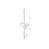 Latch Deadbolt 2 Hooks Double Spindle Multipoint Door Lock (top hook to spindle = 645mm) - Shootbolt Compatible 3 HS Hardware