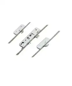 Latch Deadbolt 2 Hooks Double Spindle Multipoint Door Lock (top hook to spindle = 645mm) - Shootbolt Compatible