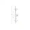 Timber/Composite Affinity Bastion Latch Deadbolt 4 Hooks Double Spindle Multipoint Door Lock 3 HS Hardware