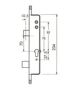 Alternative view of Genuine Multipoint Gearbox Double Spindle