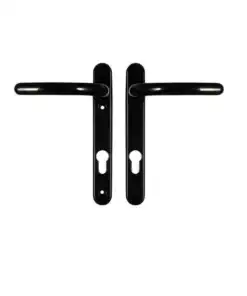 Windsor Lever Lever UPVC Multipoint Door Handles - 92mm PZ Sprung 122mm Screw Centres