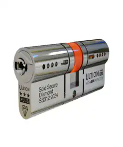 Alternative view of Ultion ALPS Euro Double Cylinders British Standard Kitemarked TS007 3* - Brass or Chrome Finish (LEAD TIME: 2-3 DAYS)