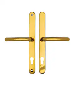 Universal Lever Lever UPVC Multipoint Door Handles - 92mm PZ Sprung 265mm Screw Centres