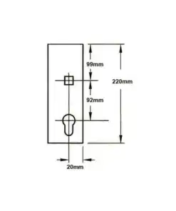 Alternative view of Bifold Passive Genuine Multipoint Gearbox - Lift Lever or Split Spindle