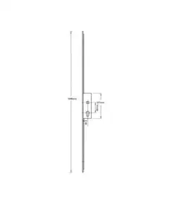 Alternative view of 7145 French Door Kit for a pair of plain meeting style timber and composite doors