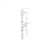 5345 French Door Kit For a pair of plain meeting style timber doors 3 HS Hardware