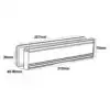 Nu-Mail 12" Telescopic Letterplate for UPVC Doors - 40-80mm 9 HS Hardware