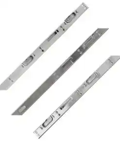 XL UPVC Full Length Keep - Latch, 3 Hook, 4 Roller, 2 Anti Lift Bolts