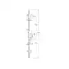 Europa Latch Deadbolt 2 Hooks Split Spindle Multipoint Door Lock 3 HS Hardware