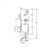 New Style Genuine Mulitpoint Gearbox - Lift Lever or Split Spindle 3 HS Hardware