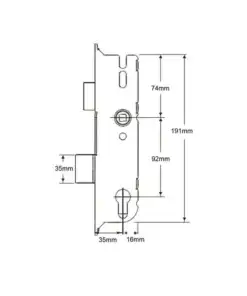 Alternative view of ew Style Genuine Multipoint Gearbox - Fast Locking