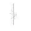 Compact Latch Deadbolt 4 Rollers Lift Lever Multipoint Door Lock 3 HS Hardware