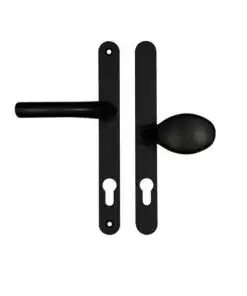Atlanta Lever Moveable Pad UPVC Multipoint Door Handles - 92mm/62mm PZ Sprung 215mm Screw Centres