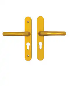 Tokyo Lever Lever UPVC Multipoint Door Handles - 48mm PZ Sprung 160mm Screw Centres