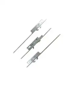 Duplex Latch 5 Hook Bifold Multipoint Door Lock for Alutek & Cortizo Doors Option 2 (top hook to spindle = 733mm)