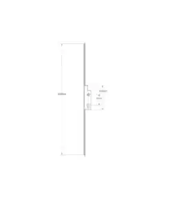 Alternative view of French Door Passive Multipoint Door Lock