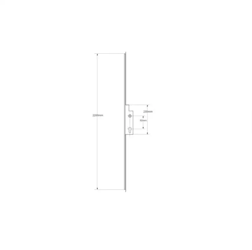 French Door Passive Multipoint Door Lock 2 French Door Passive Multipoint Door Lock - Image 2
