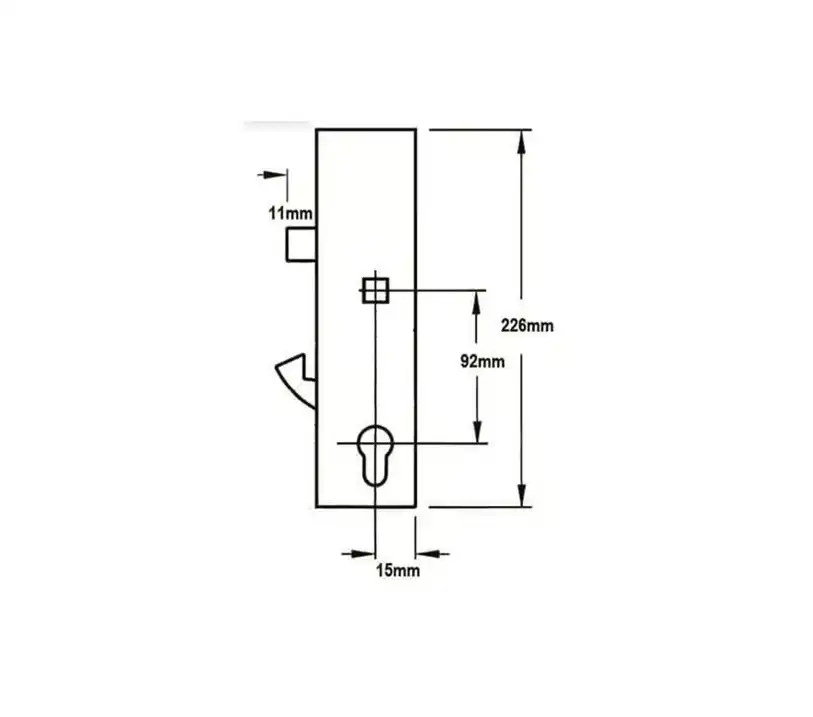 Excalibur Genuine Multipoint Gearbox - Lift Lever 2 Excalibur Genuine Multipoint Gearbox - Lift Lever - Image 2