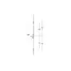 Latch Deadbolt 2 Hooks 2 Anti Lift Pins 2 Rollers Lift Lever or Double Spindle Multipoint Door Lock - Option 3 (top hook to spindle = 505mm) 3 HS Hardware