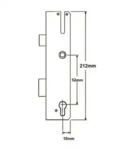 Alternative view of Auto-Engage Genuine Multipoint Gearbox - Automatic Locking