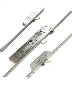 M-TS Latch & Deadbolt 2 Hooks 2 Anti Lift Bolts U-Rail 24mm Faceplate Electric Multipoint Door Lock