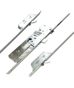 M-TS Latch & Deadbolt 2 Hooks 2 Anti Lift Bolts Radius 20mm Faceplate Electric Multipoint Door Lock