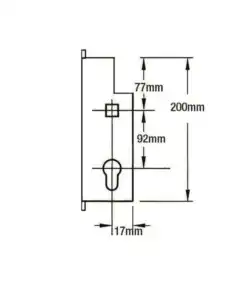 Alternative view of Pro Secure Evolution Passive Door Gearbox