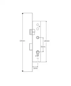 Alternative view of PA1024 Genuine Multipoint Gearbox - Key Wind